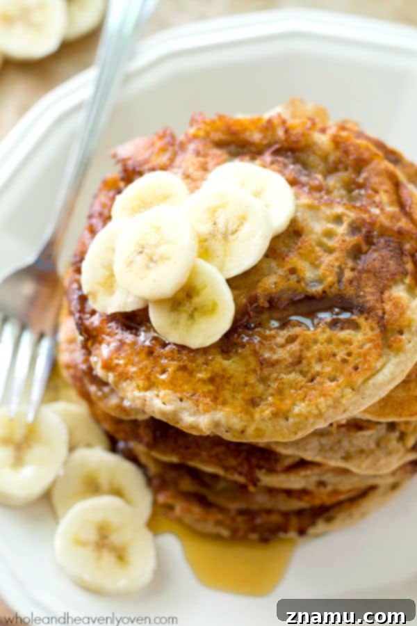 Decadent Mini Chocolate Raspberry Pancake Stacks 10 These dynamite pancakes combine all the things you love about banana bread and cinnamon rolls into one irresistible stack of pancakes.---You've just found a new weekend favorite!