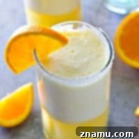 Orange Creamsicle Cocktail Slushies recipe image