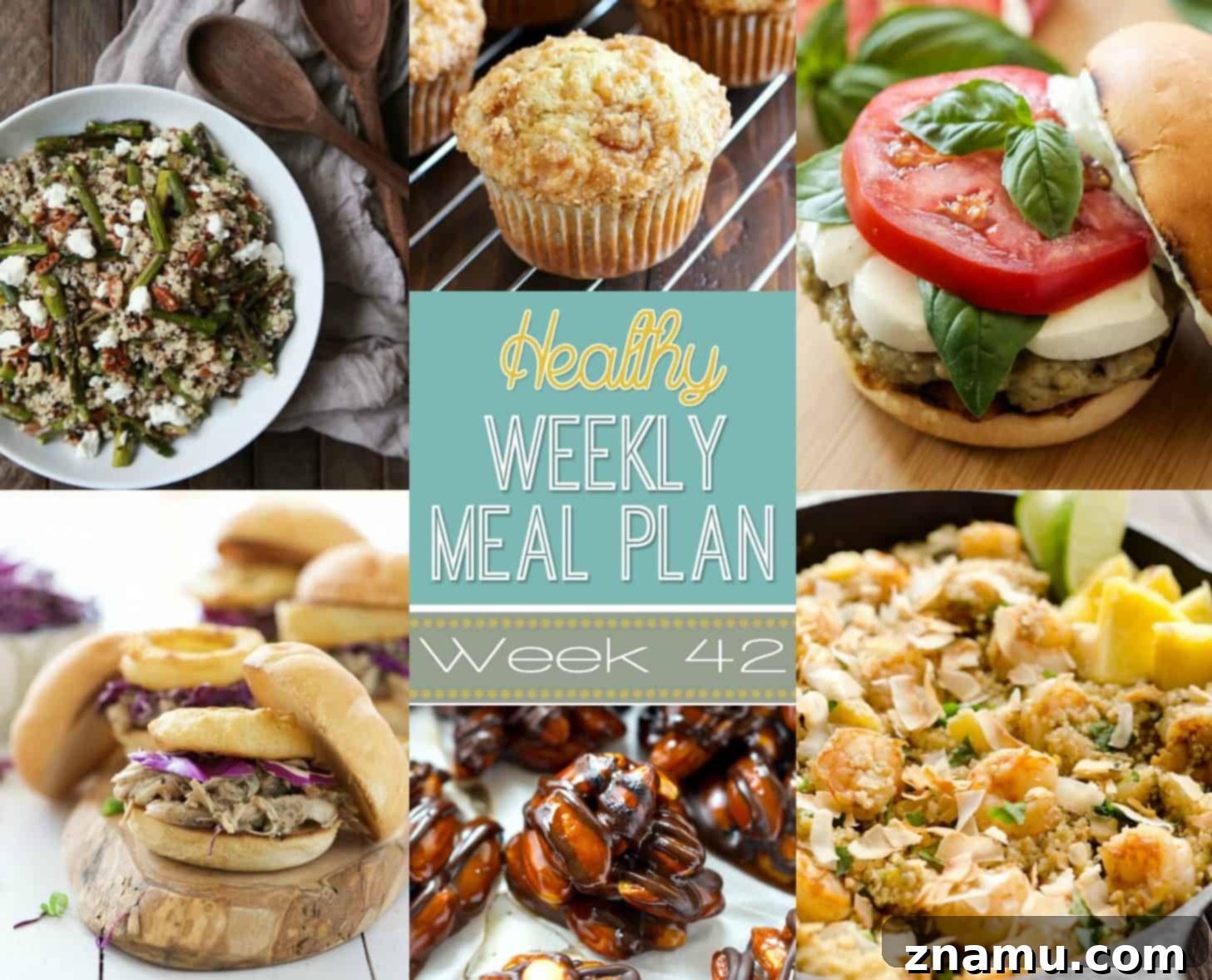Fueling Week 42 Your Healthy Meal Guide 2 Effortless Healthy Meal Planning: Your Weekly Guide to Delicious & Nutritious Recipes, from Breakfast to Dinner and Snacks, featuring top healthy food bloggers!