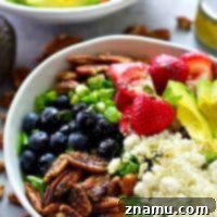 Recipe thumbnail for Mixed Berry Power Salad with Orange Poppyseed Dressing.