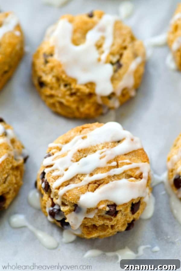 Flaky Coconut Biscuits, Sweet Strawberry Preserves 9 Classic biscuits with a mini sweet-style twist! These little pastries are loaded with mini chocolate chips and frosted to absolute biscuit perfection.---Made in one bowl in only 20 minutes!