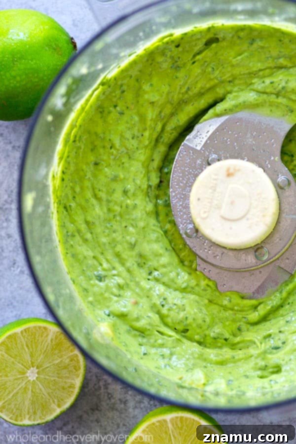 Avocado Green Goddess Green Beans 7 A serving of Green Bean Salad with Avocado Green Goddess Dressing, ready to be enjoyed