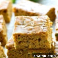 Moist Zucchini Sheet Cake with Tropical Pineapple Glaze 8 Zucchini Sheet Cake with Pineapple Glaze Recipe Card Image