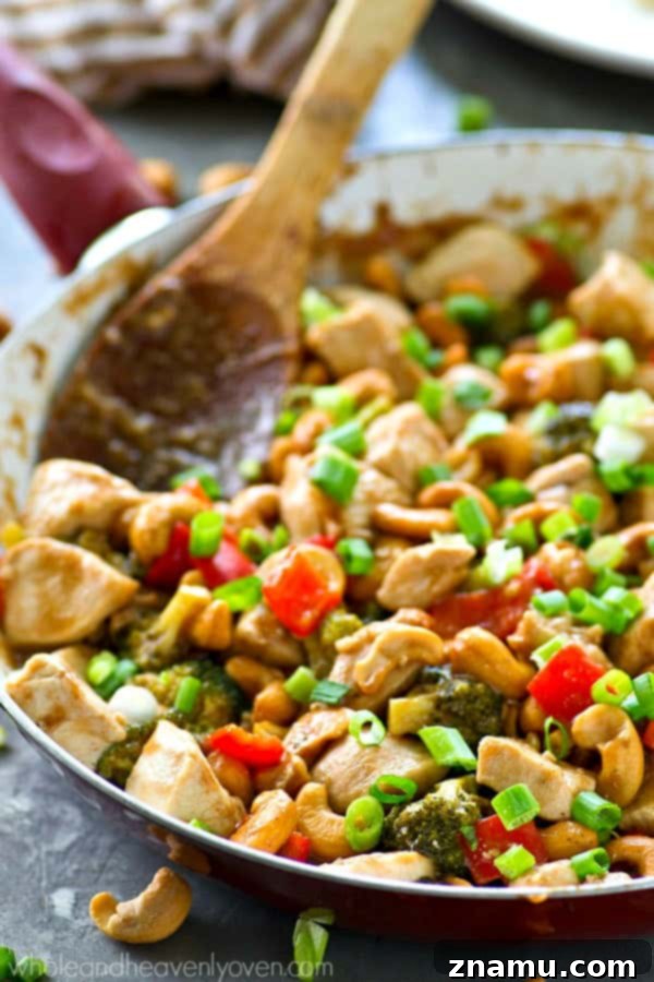 Speedy Takeout Cashew Chicken 2 Delicious Homemade Cashew Chicken Stir-fry Ready to Serve