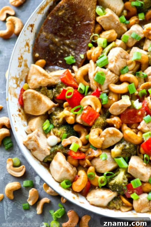 Speedy Takeout Cashew Chicken 3 Fresh Ingredients for Cashew Chicken Stir-fry Including Chicken, Broccoli, and Cashews
