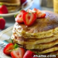 Chai Maple Drizzled Protein Power Pancakes 10 Super-fluffy protein pancakes with chai maple syrup.