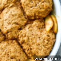 Flaky browned butter biscuits and tender spiced apples are a winner fall match in this unbelievably easy apple cobbler that's the perfect way to use up all those fall apples!