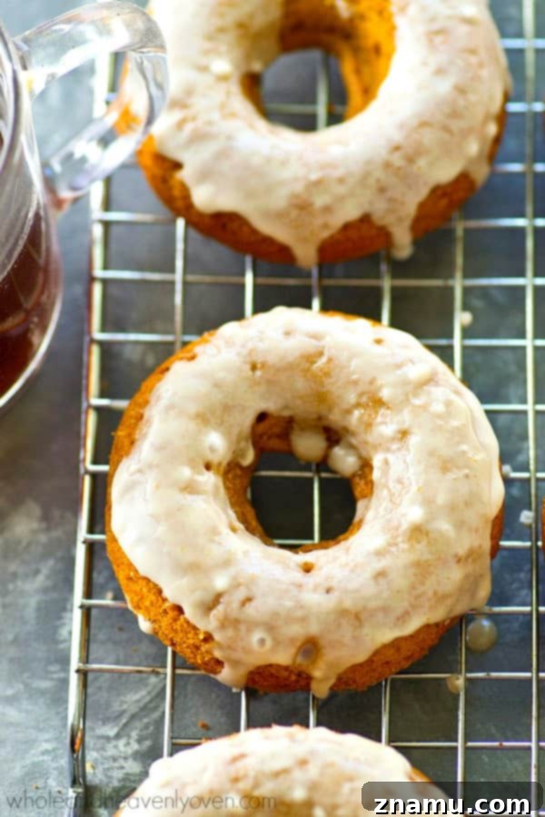 Espresso Glazed Pumpkin Spice Latte Donuts 2 Moist Pumpkin Spice Latte Donuts with Espresso Glaze