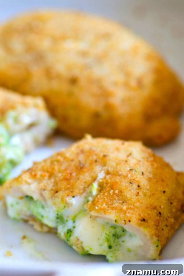 Vibrant Apple Almond Blue Cheese Salad with Zesty Cider Dressing 5 Barber Foods Stuffed Chicken Breast, ready for an easy oven-baked dinner