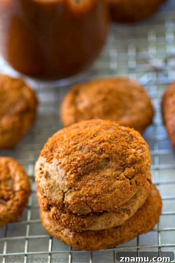 Spiced Apple Butter Snickerdoodle Cookies 7 Platter of warm, cinnamon-sugar coated apple butter snickerdoodles, ideal for sharing or a cozy treat