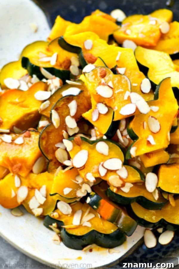 Zesty Maple Glazed Roasted Acorn Squash 4 Roasted until perfectly tender and then glazed with a tangy maple citrus glaze, this roasted acorn squash is an insanely-easy holiday side that's pretty to look at and even better tasting!
