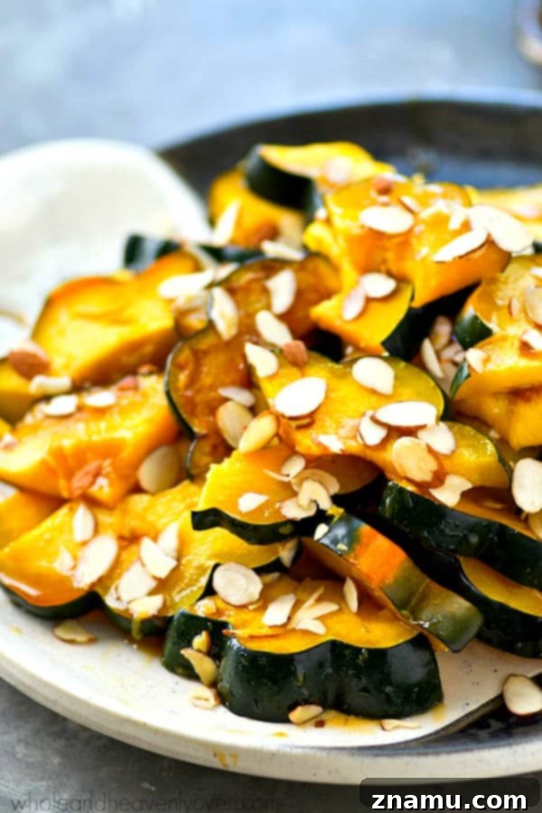 Zesty Maple Glazed Roasted Acorn Squash 5 Roasted until perfectly tender and then glazed with a tangy maple citrus glaze, this roasted acorn squash is an insanely-easy holiday side that's pretty to look at and even better tasting!