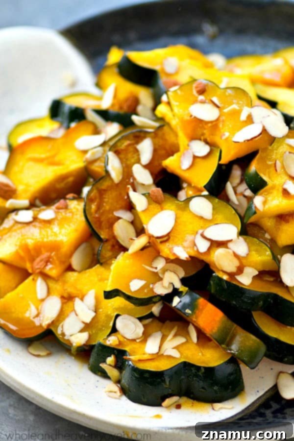 Zesty Maple Glazed Roasted Acorn Squash 7 Roasted until perfectly tender and then glazed with a tangy maple citrus glaze, this roasted acorn squash is an insanely-easy holiday side that's pretty to look at and even better tasting!