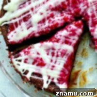 Decadent Flourless Mocha Raspberry White Chocolate Pie 8 Flourless Mocha White Chocolate Raspberry Pie