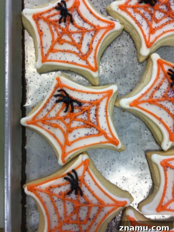 The Culinary Crucible: Volume Three 27 Decorated Halloween-themed sugar cookies