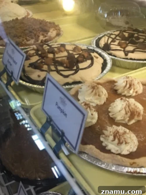 The Culinary Crucible: Volume Three 34 Assorted pies ready for sale in a bakery display