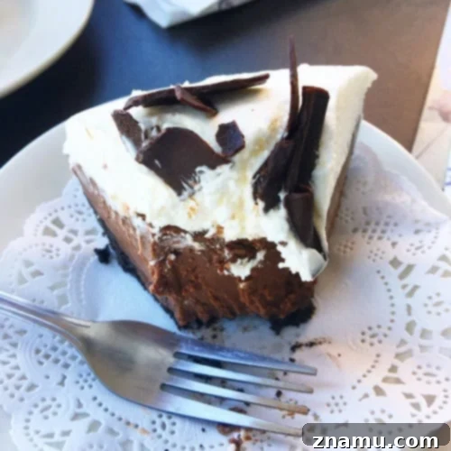 The Culinary Crucible: Volume Three 36 A single slice of rich chocolate silk pie
