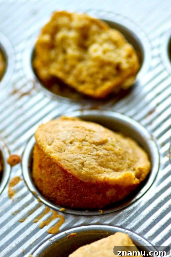 Whisk-and-Bake Beer Cheese Muffins 3 Close-up of baked cheddar beer muffins cooling on a wire rack