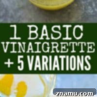 Six Vinaigrettes From One Simple Base 10 Homemade Salad Vinaigrettes: Basic + 5 Variations