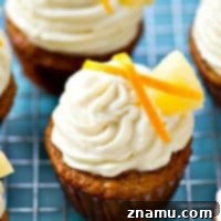 Pineapple Banana Paradise with Zesty Cream Cheese 8 Pineapple Banana Cupcakes recipe card with citrus cream cheese frosting.