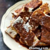 Decadent Espresso French Toast Sticks with Mocha Glaze 8 Espresso Baked French Toast Sticks with Mocha Sauce