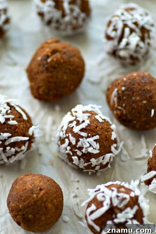 No-Bake Mocha Energy Bombs 4 Packed with tons of coffee and chocolate flavors and similar to the texture of a brownie, these no-bake energy bites will keep you going all afternoon!
