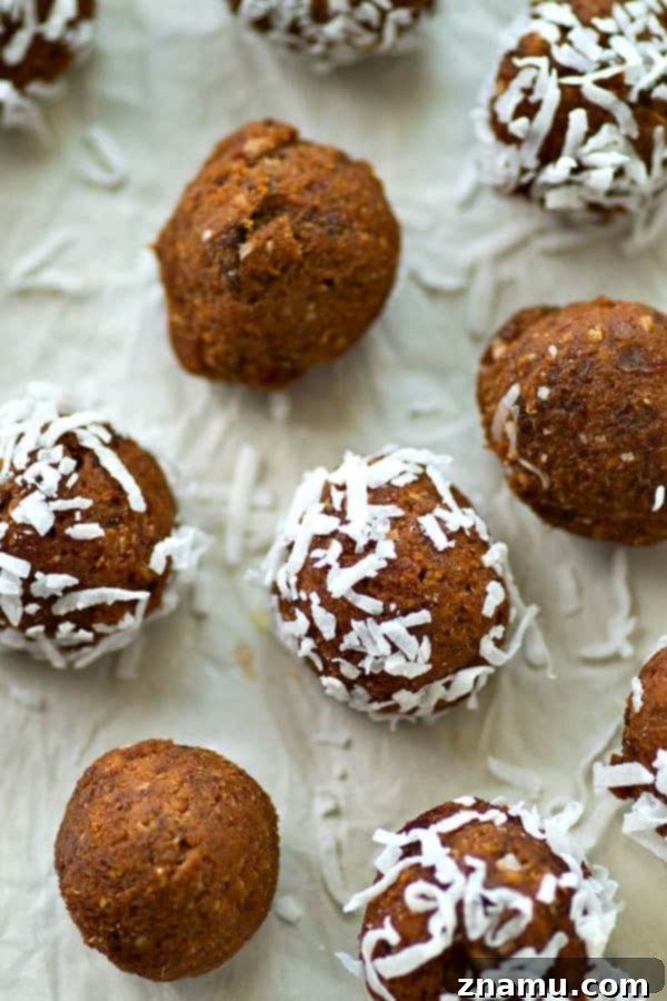 No-Bake Mocha Energy Bombs 6 Packed with tons of coffee and chocolate flavors and similar to the texture of a brownie, these no-bake energy bites will keep you going all afternoon!