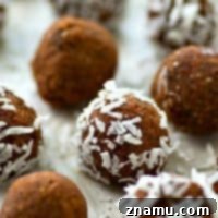 No-Bake Brownie Espresso Energy Bites