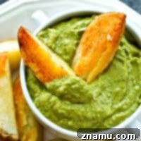 Golden Crispy Wedges with Creamy Poblano Avocado Ranch 8 Crispy Baked Potato Wedges with Poblano Avocado Ranch Dip - main recipe image