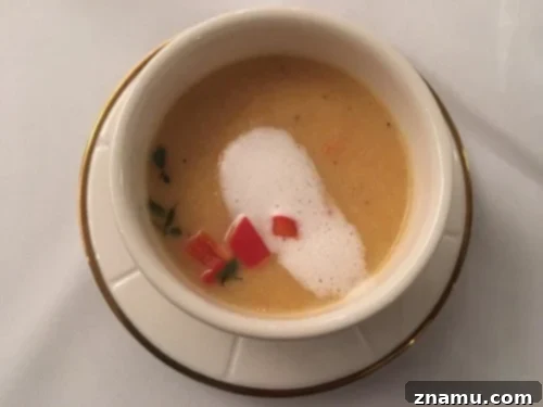 The Fourth Course of Culinary School 7 Artfully Plated Gourmet Soup