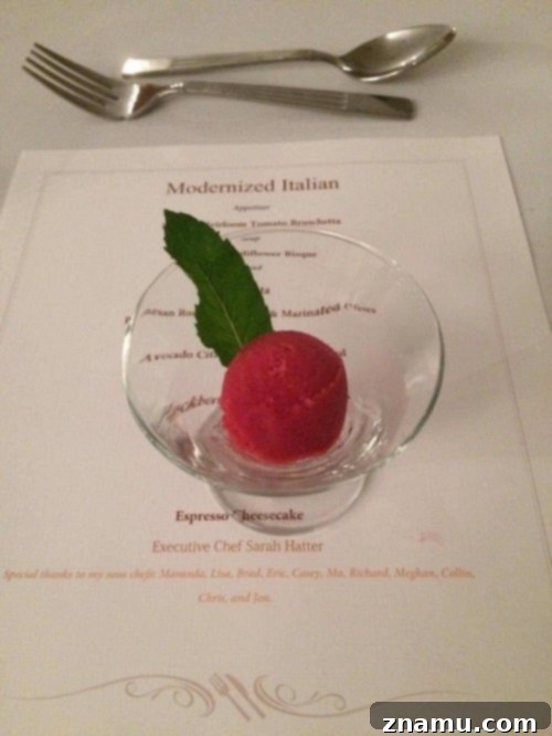The Fourth Course of Culinary School 9 Refreshing Palate Cleansing Sorbet Intermezzo