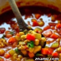 Exotic One-Pot Moroccan Chicken Chickpea Bliss 7 Packed with juicy chicken, tons of veggies and chickpeas, and cozy Moroccan spices, this one-pot Moroccan chicken chickpea soup is going to quickly become a dinner regular!