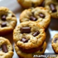 Peanut Butter Oatmeal Chocolate Chunks Cookie Cups 7 Single Peanut Butter Oatmeal Chocolate Chunk Cookie Cup