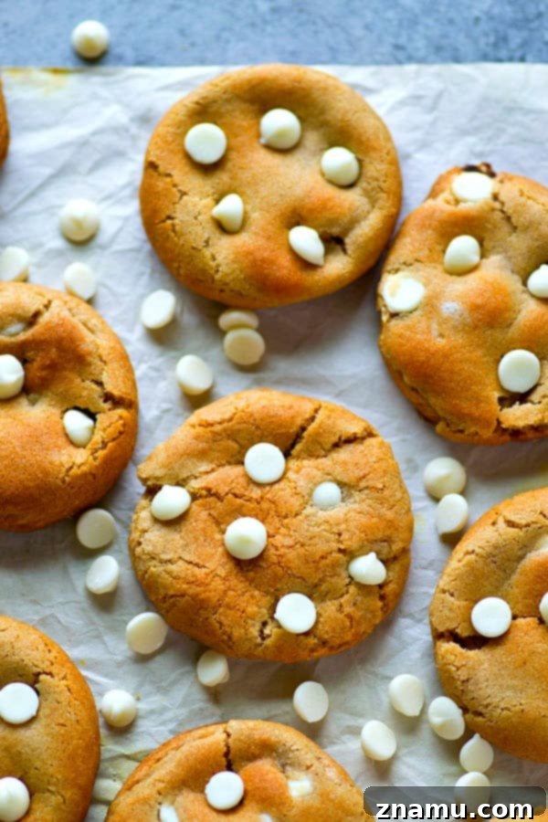 Chewy Coconut White Chocolate Molasses Delights 2 Softest and chewiest molasses cookies with white chocolate, made with coconut oil.