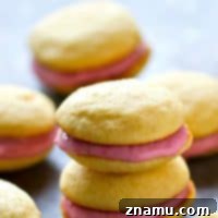 Vanilla Raspberry Cheesecake Whoopie Dreams 7 Soft, cake-like vanilla cookies and a tangy raspberry cream cheese filling make perfect whoopie pies.