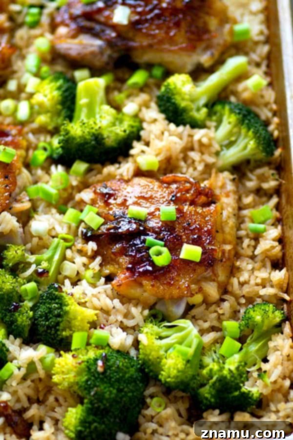 One-Pan Orange Chicken with Rice and Broccoli 2 Sheet Pan Orange Chicken with Rice and Broccoli is a game-changer, promising a burst of citrusy orange flavor and a truly hands-off cooking experience. Ready in just 40 minutes, this recipe is designed to simplify your dinner routine without compromising on taste or nutrition.