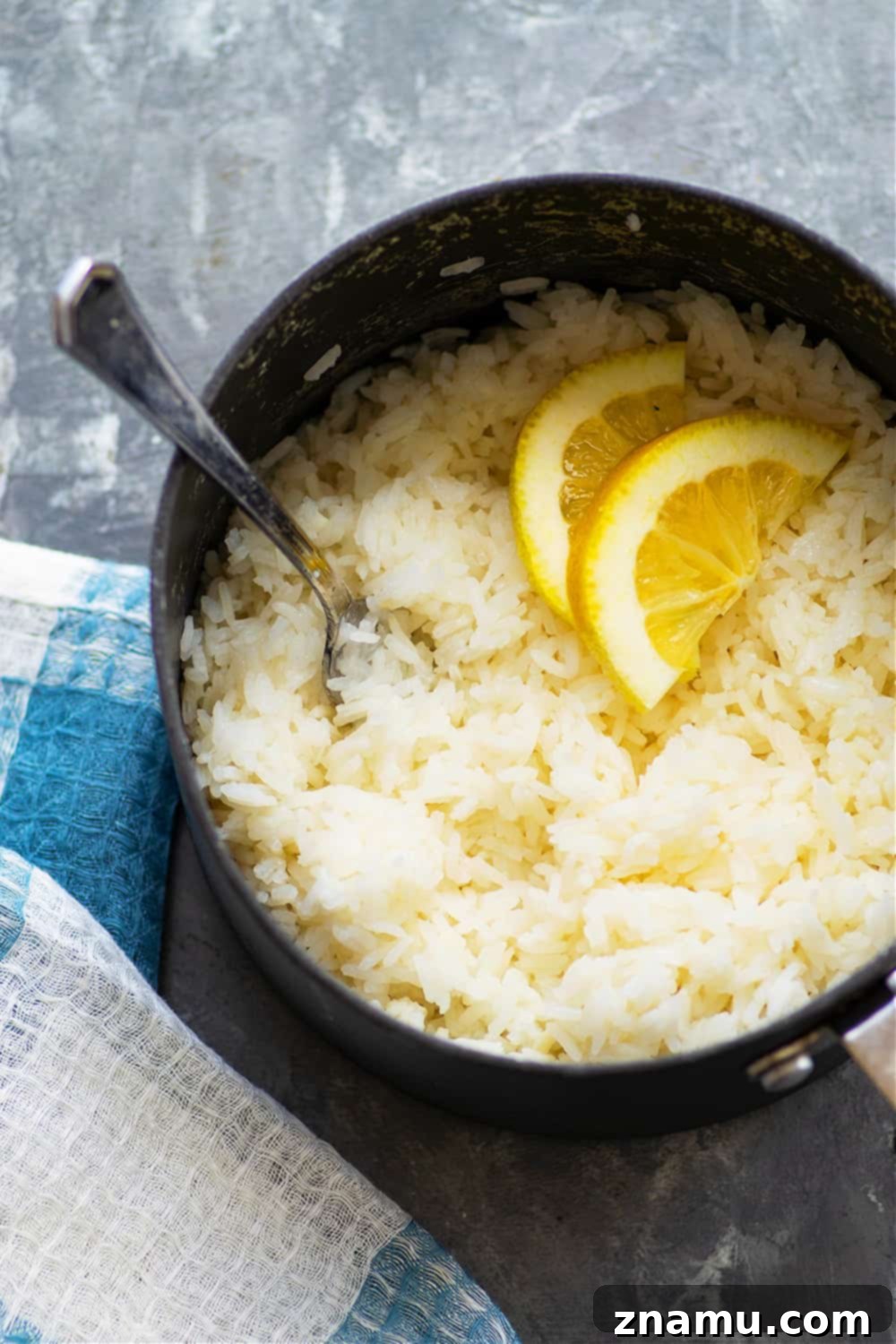 Tandoor-Kissed Salmon, Zesty Lemon Basmati 5 Traditional grilled tandoori salmon is marinated in a spiced yogurt marinade, grilled until tender, and piled on top of fluffy lemon basmati rice.--it'll quickly become a dinner regular!