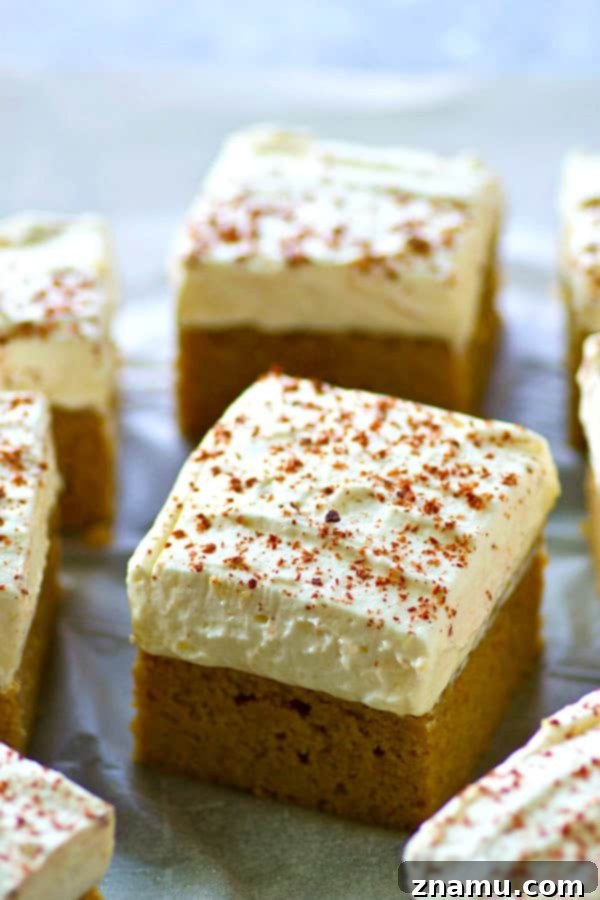 Rich Frosted Coffee Frappuccino Sheet Cake with thick whipped cream cheese frosting, gluten-free and THM-friendly