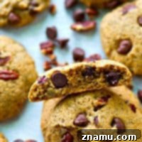 Espresso-Infused Crispy Chocolate Chip Cookies 7 Espresso chocolate chip cookies, heavy on coffee flavor, perfect with coffee.