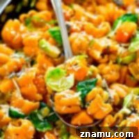 Shaved Brussels Sprouts and Delicata Squash Zucchette Pasta 7 Shaved brussels sprouts and soft delicata squash cubes star in this loaded zucchette pasta skillet dinner that's super easy to throw together and packed full of healthy goodness!