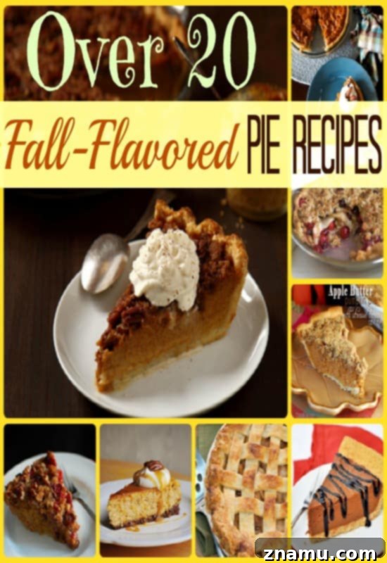 Autumn's Bounty: 20+ Perfect Pie Recipes 2 Over 20 Fall-Flavored Pie Recipes