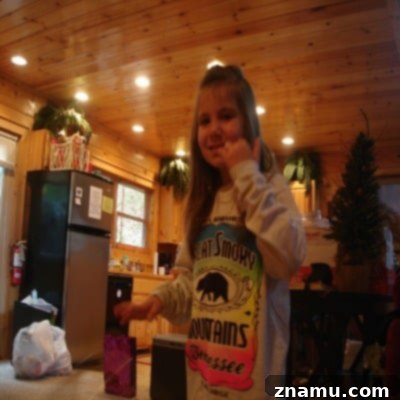Making Memories in Tennessee: A Family Photo Story 33 Silly Madison in Gatlinburg