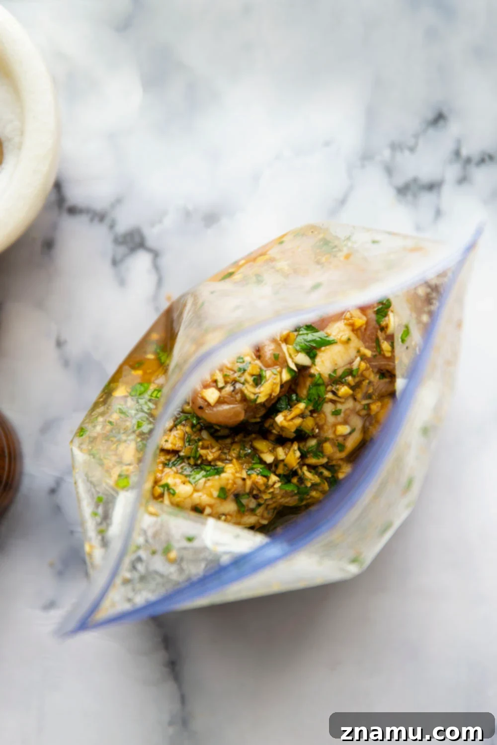 Lemon Ginger Soy Grilled Chicken 4 Freshly minced ginger and garlic, vital for the marinade's intense flavor