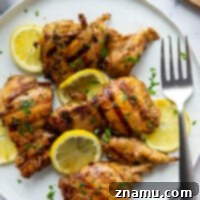 Lemon Ginger Soy Grilled Chicken 8 Marinated in a flavorful lemon ginger soy marinade and then grilled to perfection, this lemon ginger soy marinated grilled chicken is SO perfectly juicy it will quickly become a grill favorite!