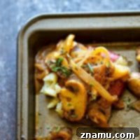Balsamic Caramelized Onion Mushroom Crispy Smashed Potatoes
