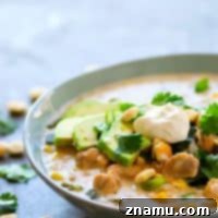 Instant Pot Poblano Turkey White Chili - Put your turkey leftovers to the BEST use in this poblano turkey white chili that's made entirely in the instant pot, super creamy, extra hearty, and kicked up with spicy poblano!