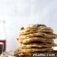 Wholesome Oat and Raisin Pancakes 8 Tender oats and soft raisins are an amazing pancake combination in these soft and fluffy oatmeal raisin pancakes.
