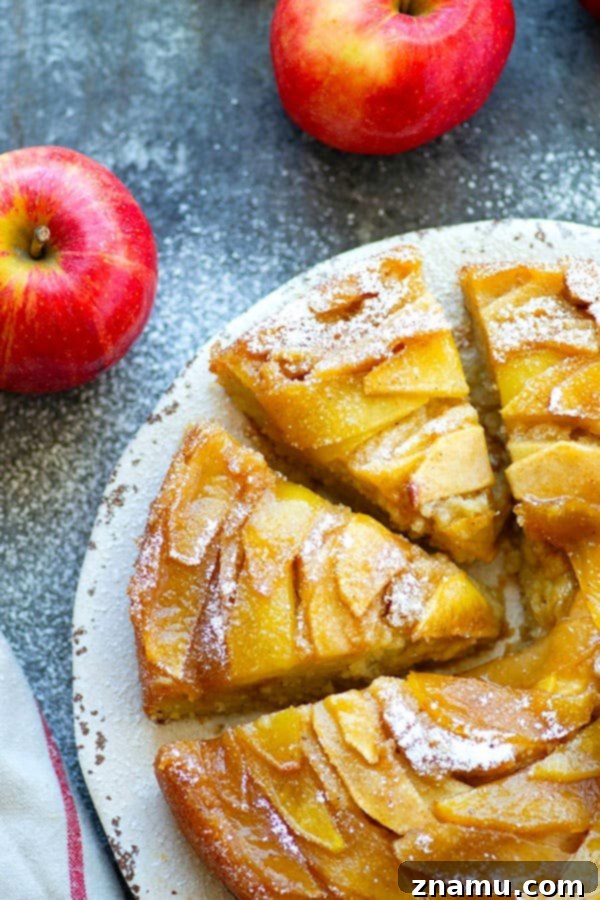 Ricotta Apple Rum Delight 2 Rich ricotta and spiced rum in the cake batter and a caramel apple upside down topping make for an incredible cake duo in this stunning apple rum cake!