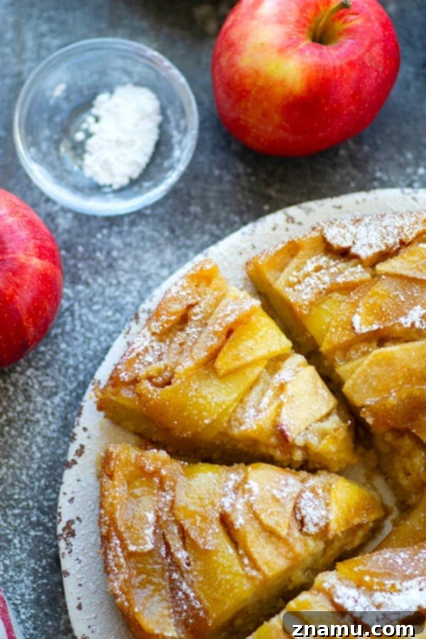 Ricotta Apple Rum Delight 4 Rich ricotta and spiced rum in the cake batter and a caramel apple upside down topping make for an incredible cake duo in this stunning apple rum cake!