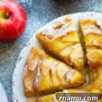 Rich ricotta and spiced rum in the cake batter and a caramel apple upside down topping make for an incredible cake duo in this stunning apple rum cake!
